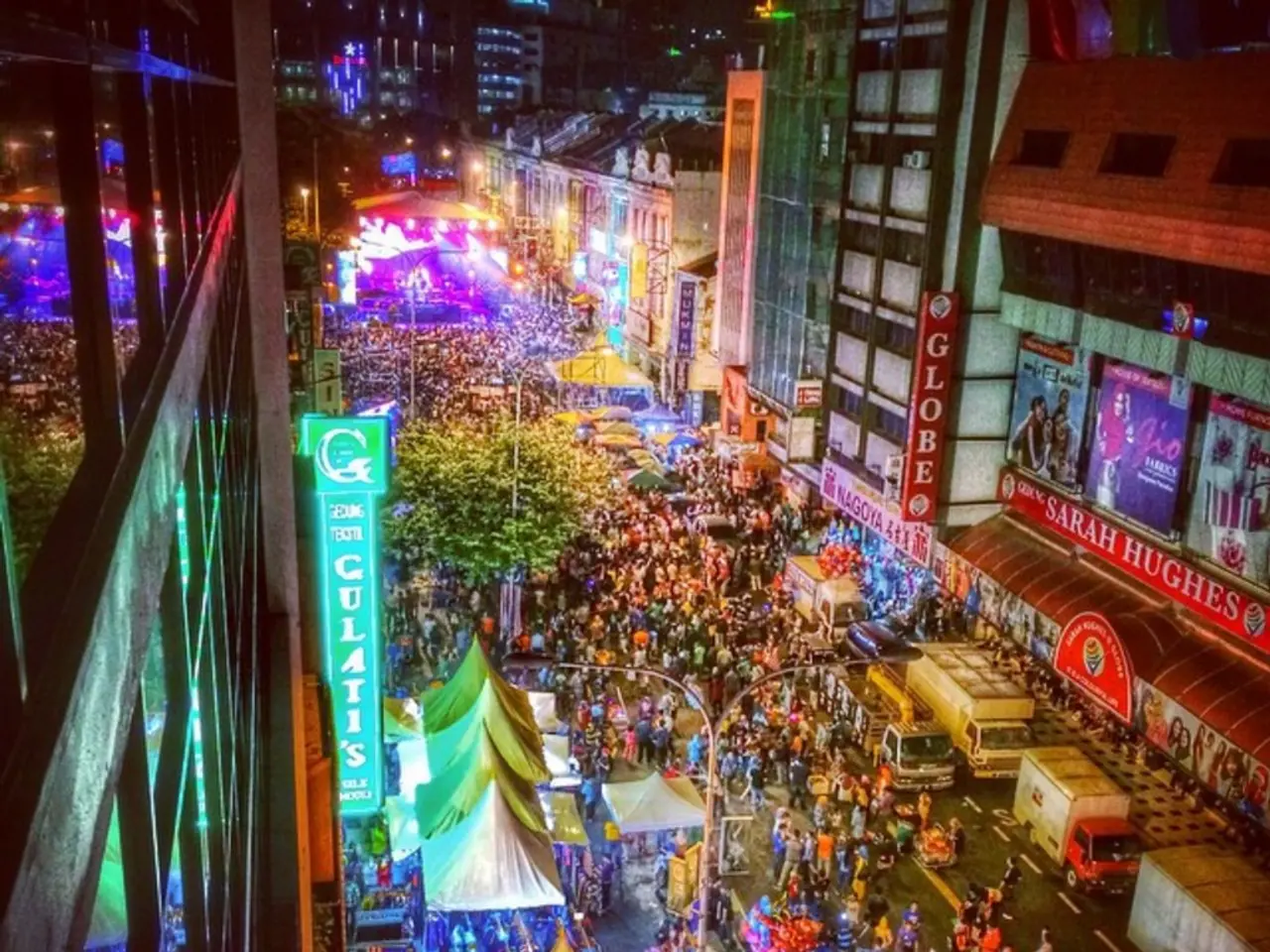 Anticipated large gatherings on public holidays and weekends