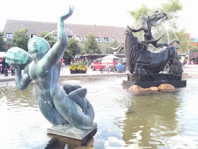 Exciting sculptural apparatus, The Waterfall Swing, combines aesthetics with adrenaline-pumping...